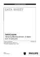 74AVC16244DGG的PDF第一页预览图片