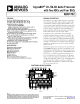 ADAU1702JSTZ-RL的PDF第一页预览图片