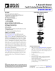 ADG509FBRWZ-REEL的PDF第一页预览图片