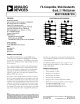 ADG791ABCPZ-REEL的PDF第一页预览图片