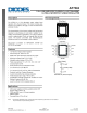 AP7363-XXSP-13的PDF第一页预览图片