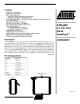 AT45DB081-RC的PDF第一页预览图片