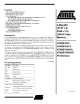 AT49BV4096A-12TC的PDF第一页预览图片