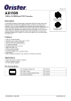 AX1509S-5.0的PDF第一页预览图片
