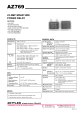 AZ769-1A-5D的PDF第一页预览图片