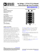 ADG3308BCPZ-REEL的PDF第一页预览图片
