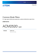 ACM2520-301-2P-T002的PDF第一页预览图片