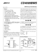 CD4089BMS的PDF第一页预览图片
