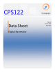 CPS122的PDF第一页预览图片