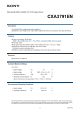 CXA3791EN的PDF第一页预览图片
