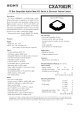 CXA7002R的PDF第一页预览图片