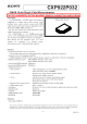 CXP922P032的PDF第一页预览图片