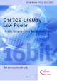 C167CS-L16M3V的PDF第一页预览图片