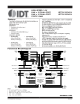 IDT70V35TSGGI的PDF第一页预览图片