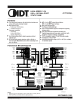 IDT70V38L15PF的PDF第一页预览图片