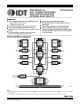 IDT70V7288L25PF的PDF第一页预览图片