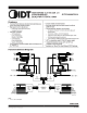 IDT70V9089S7PF的PDF第一页预览图片