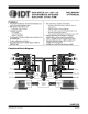 IDT70V9289L的PDF第一页预览图片