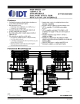 IDT70V3599S的PDF第一页预览图片