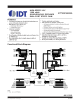 IDT70V9199L的PDF第一页预览图片