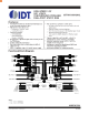 IDT70V9389L的PDF第一页预览图片