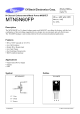 MTN5N60FP的PDF第一页预览图片