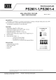 PS2801-4-F3的PDF第一页预览图片