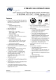STM32F318K8U7的PDF第一页预览图片