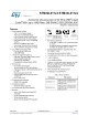 STM32L011F3P6的PDF第一页预览图片