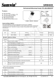 SW8N60D的PDF第一页预览图片