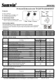 SW8N70D的PDF第一页预览图片