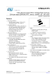 STM8L051F3P6的PDF第一页预览图片