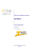 Z51F0811RFX的PDF第一页预览图片