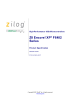 Z8F1681QK024XK2247的PDF第一页预览图片